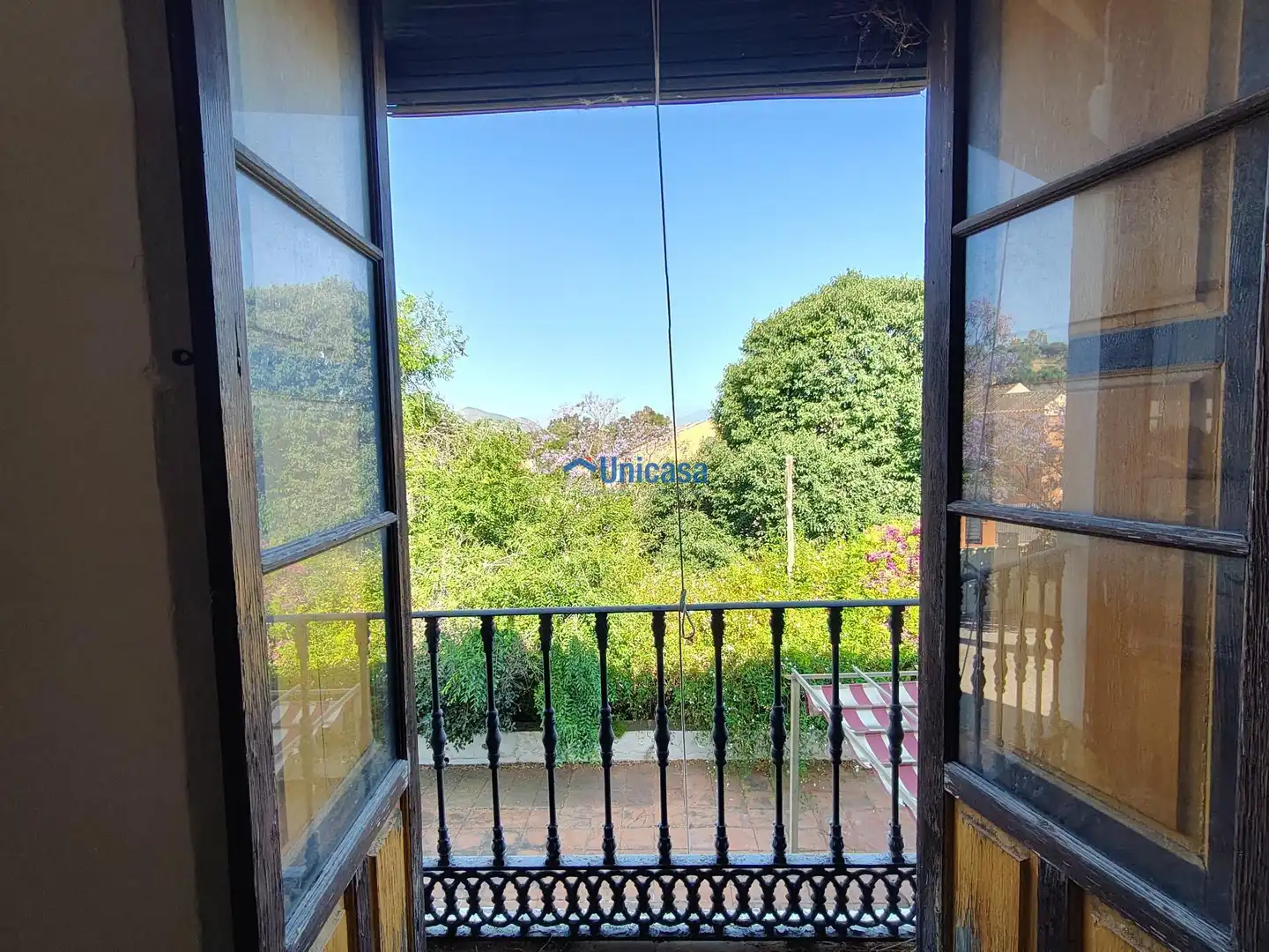 Balcony of Houses for sale in Málaga  with Private garden, Terrace and Storage room