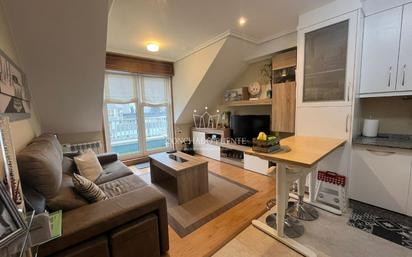 Living room of Attic for sale in A Coruña Capital 