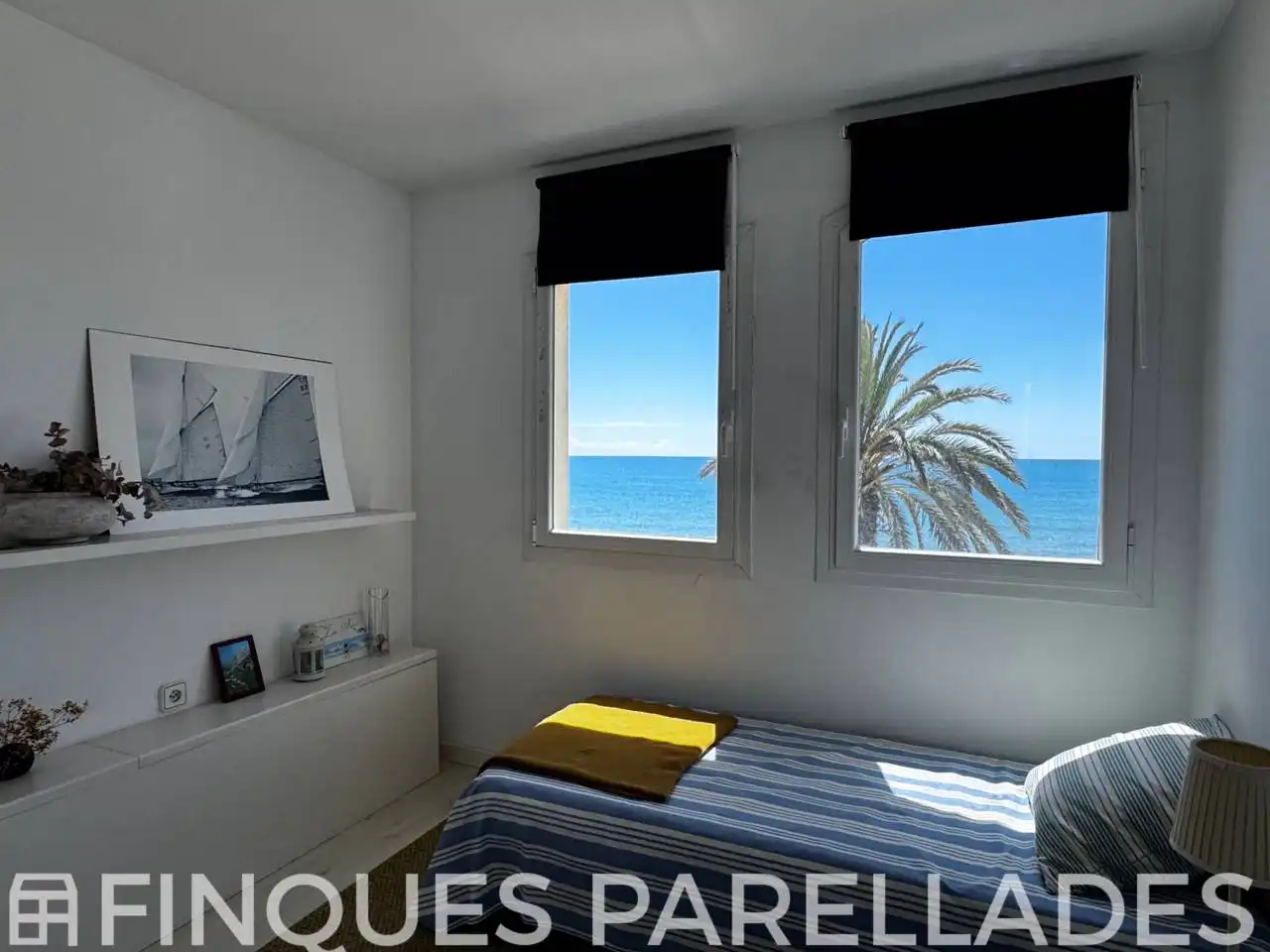Bedroom of Attic for sale in Sitges  with Air Conditioner, Heating and Parquet flooring