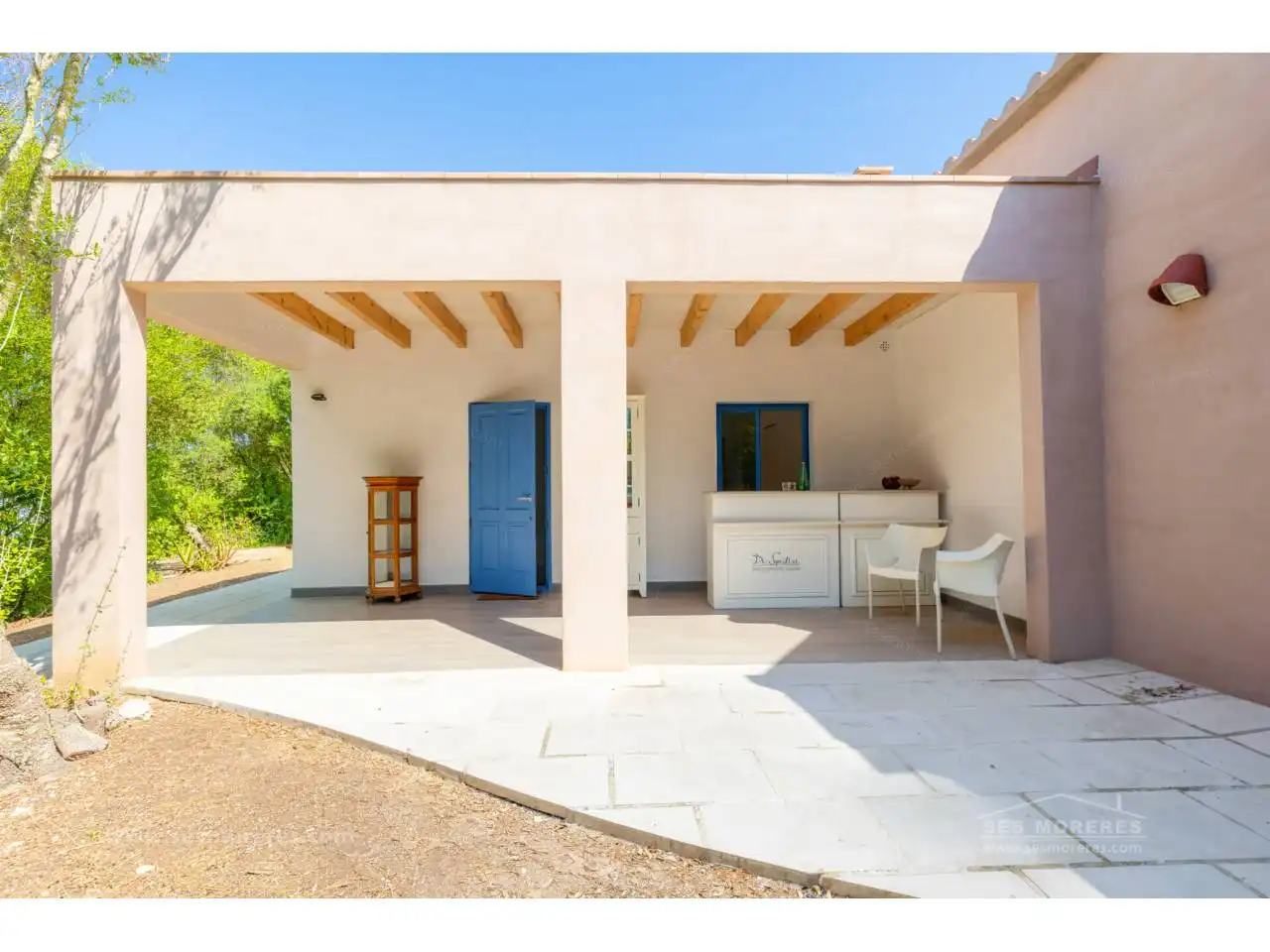 Vista exterior de Finca rústica en venda en Ciutadella de Menorca amb Calefacció, Jardí privat i Terrassa