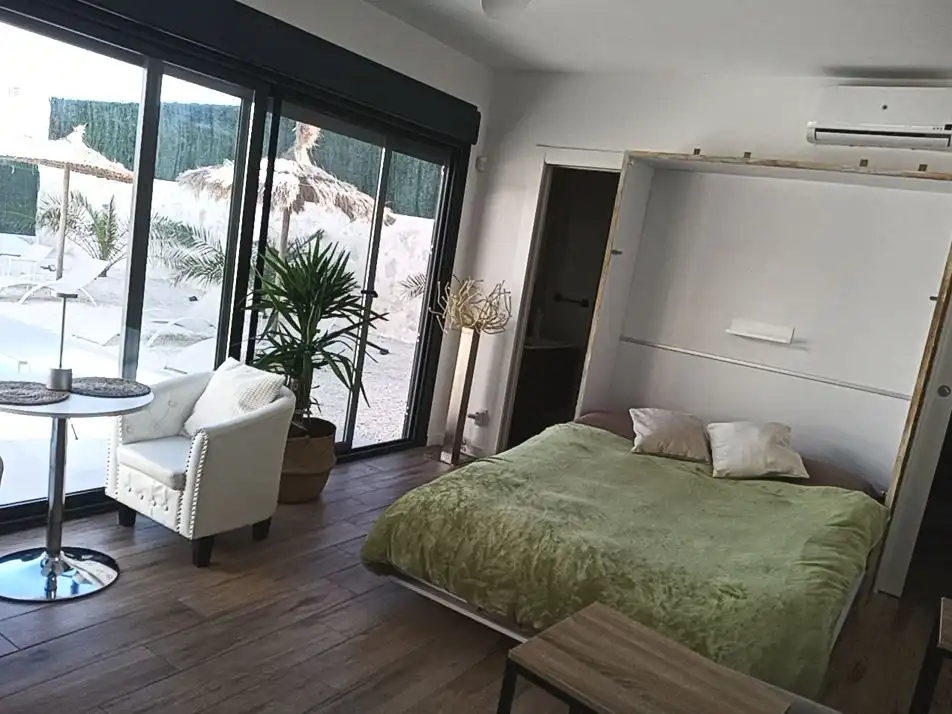 Bedroom of Houses for share in Calasparra, Murcia