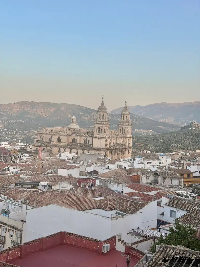 Vista exterior de Casa o chalet en venta en Jaén con Aire acondicionado, Jardín privado y Terraza