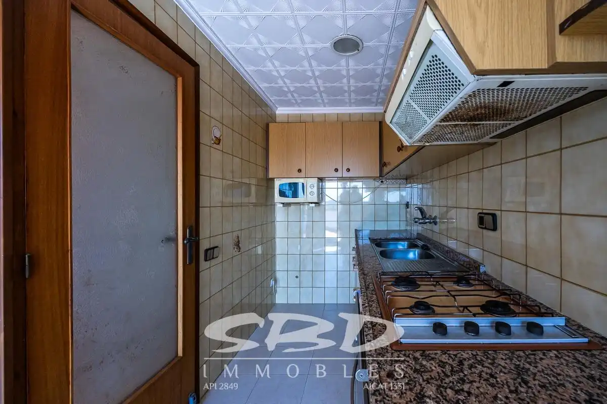 Cocina de Ático en venta en Sabadell con Calefacción y Terraza