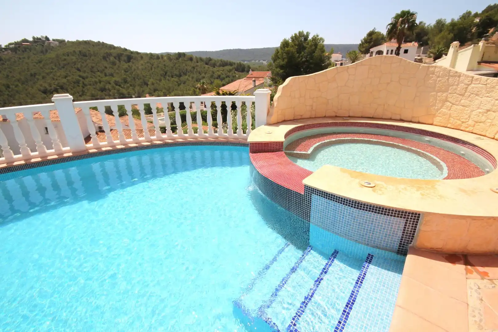 Piscina de Casa o xalet en venda en Jávea / Xàbia amb Calefacció, Jardí privat i Terrassa