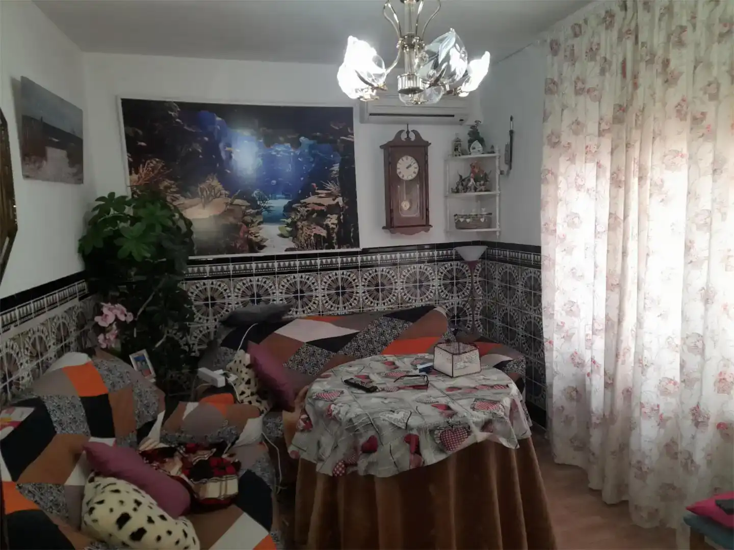 Sala d'estar de Casa o xalet en venda en Serradilla amb Aire condicionat