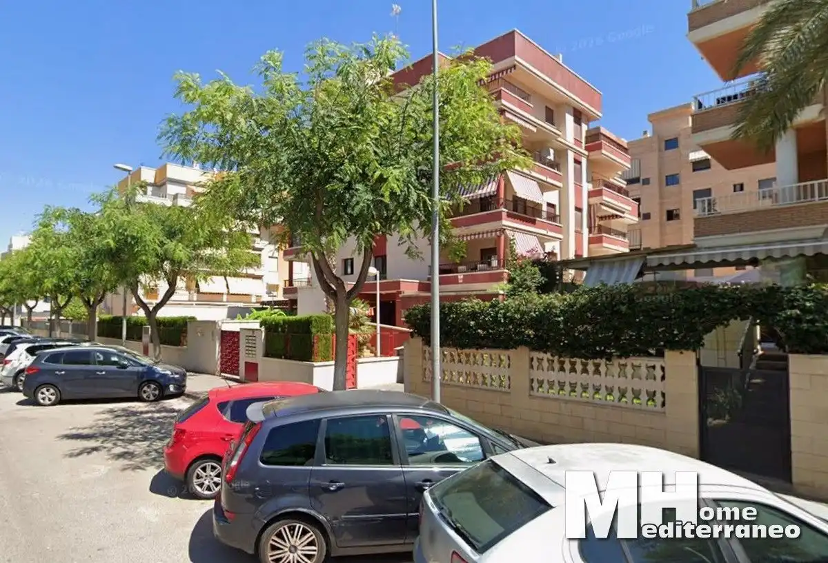 Außenansicht von Wohnungen zum Verkauf in Canet d'En Berenguer mit Terrasse, Abstellraum und Gemeinschaftspool