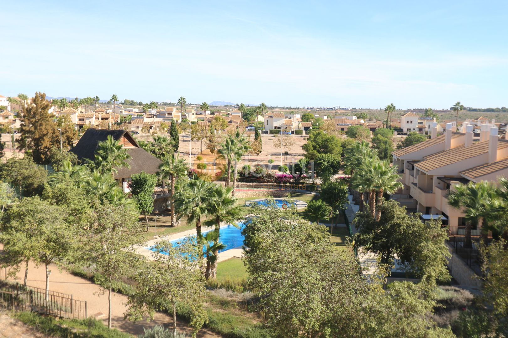 Vista exterior de Àtic en venda en Fuente Álamo de Murcia amb Aire condicionat, Calefacció i Terrassa