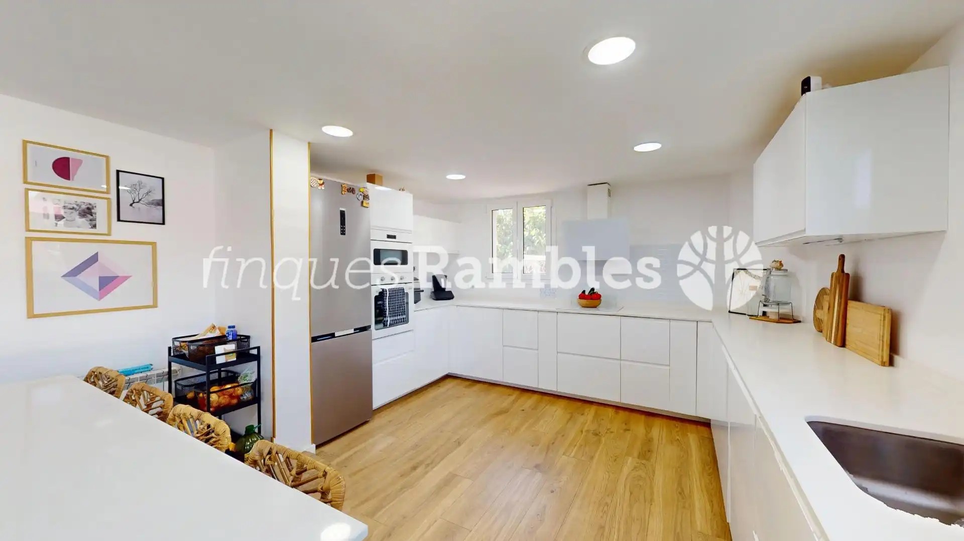 Cocina de Casa o chalet en venta en La Torre de Claramunt con Calefacción, Jardín privado y Parquet
