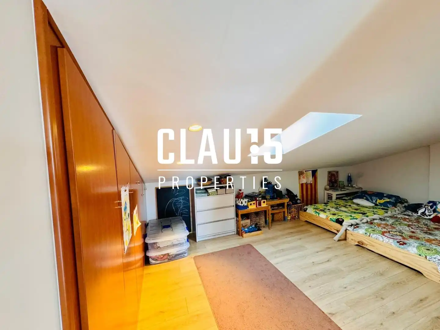 Schlafzimmer von Maisonette zum Verkauf in Blanes mit Klimaanlage, Heizung und Terrasse