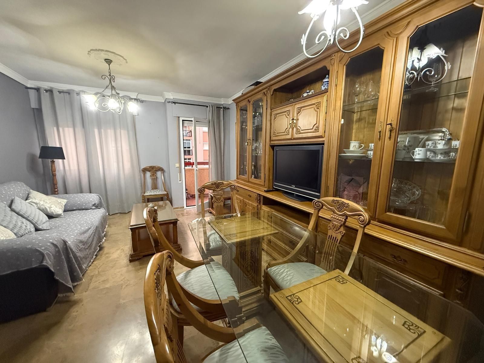 Dining room of Flat to rent in San Fernando  with Air Conditioner, Balcony and Community pool