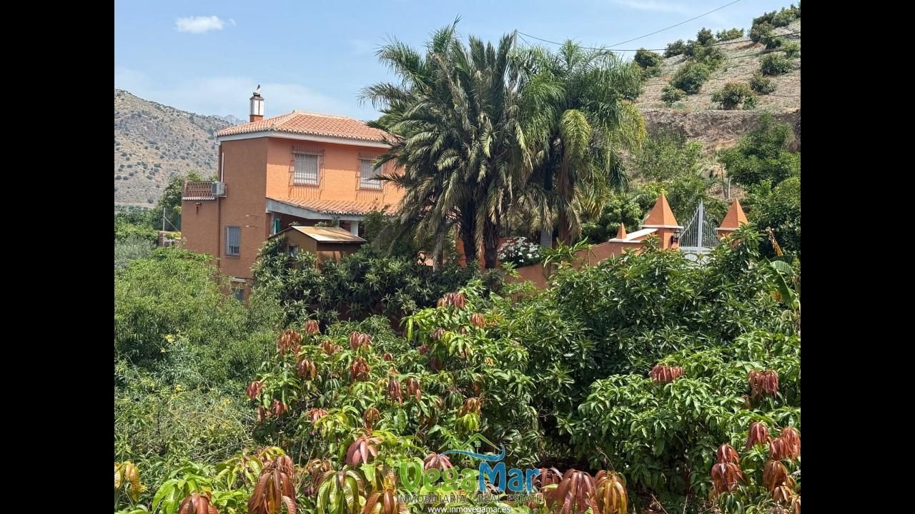 Vista exterior de Finca rústica en venda en Jete amb Jardí privat, Terrassa i Piscina