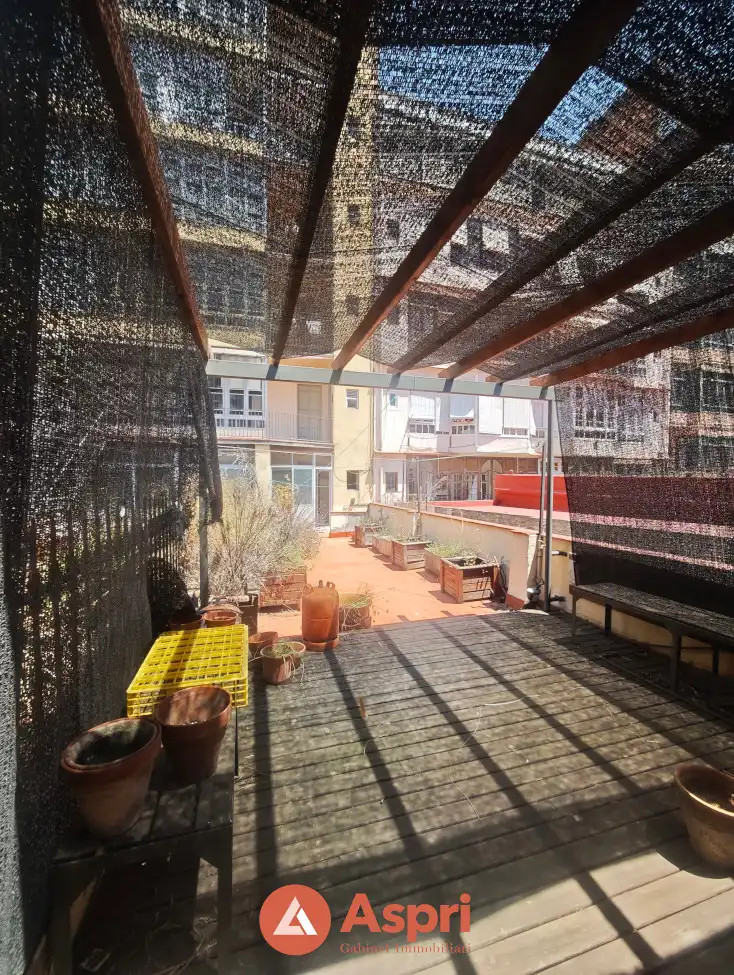 Terraza de Piso de alquiler en Barcelona con Aire acondicionado, Jardín privado y Terraza