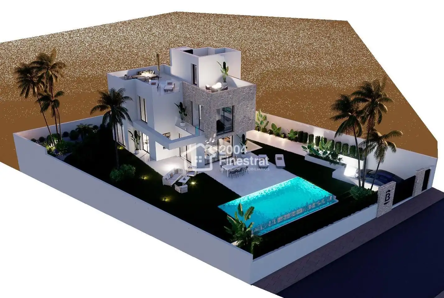 Casa o xalet en venda en Finestrat amb Aire condicionat, Jardí privat i Terrassa