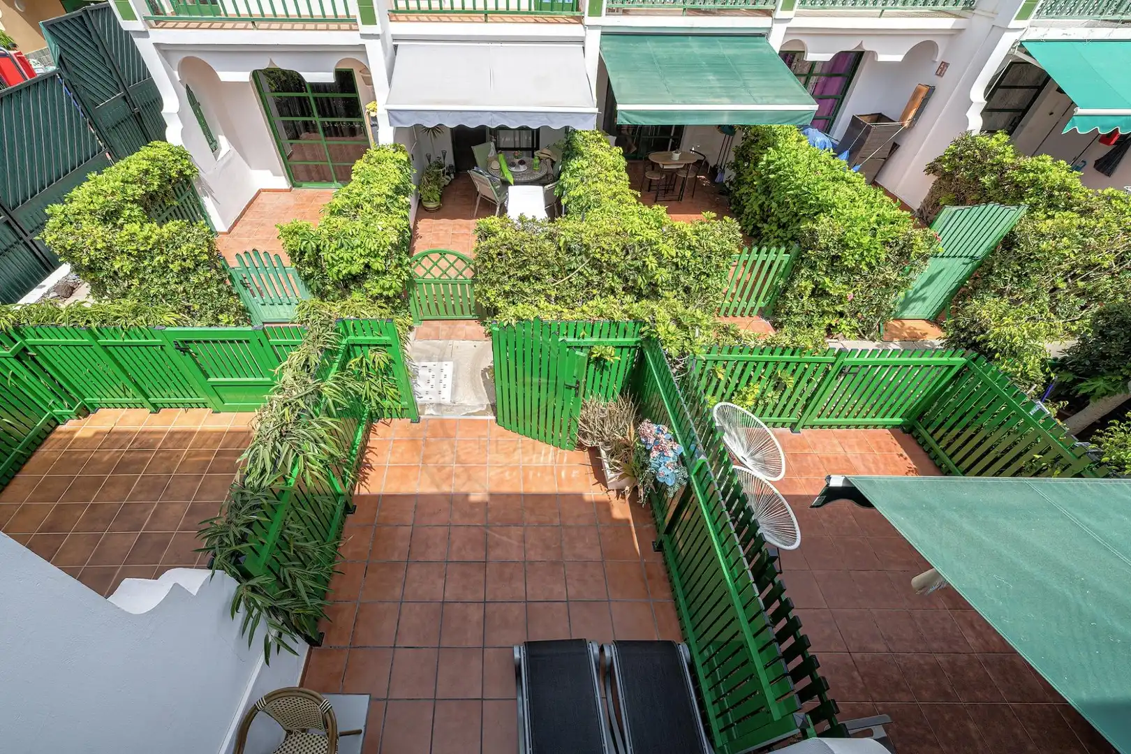 Terrassa de Casa adosada en venda en San Bartolomé de Tirajana amb Aire condicionat, Jardí privat i Terrassa