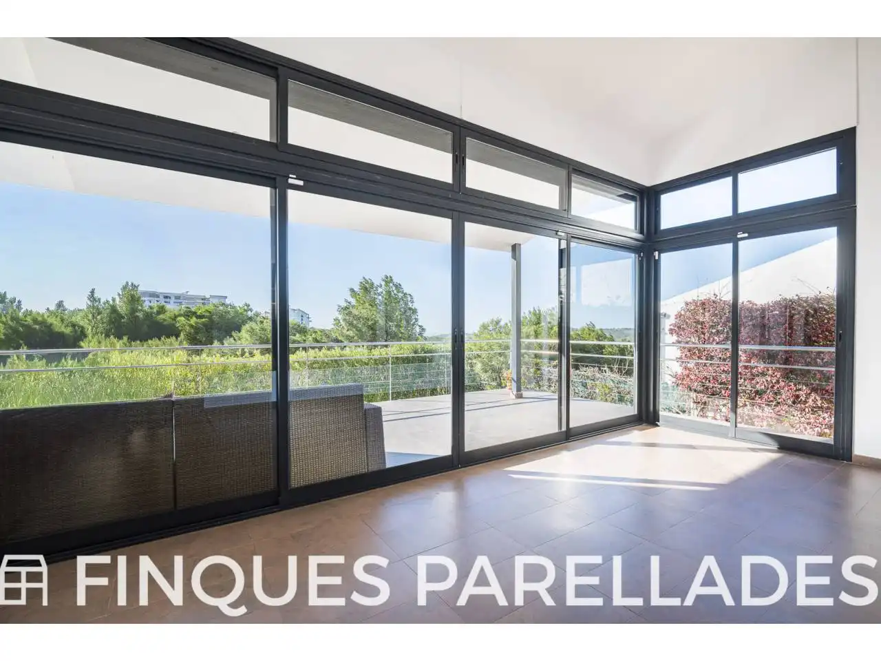 Terrassa de Casa o xalet en venda en Sitges amb Aire condicionat, Calefacció i Jardí privat