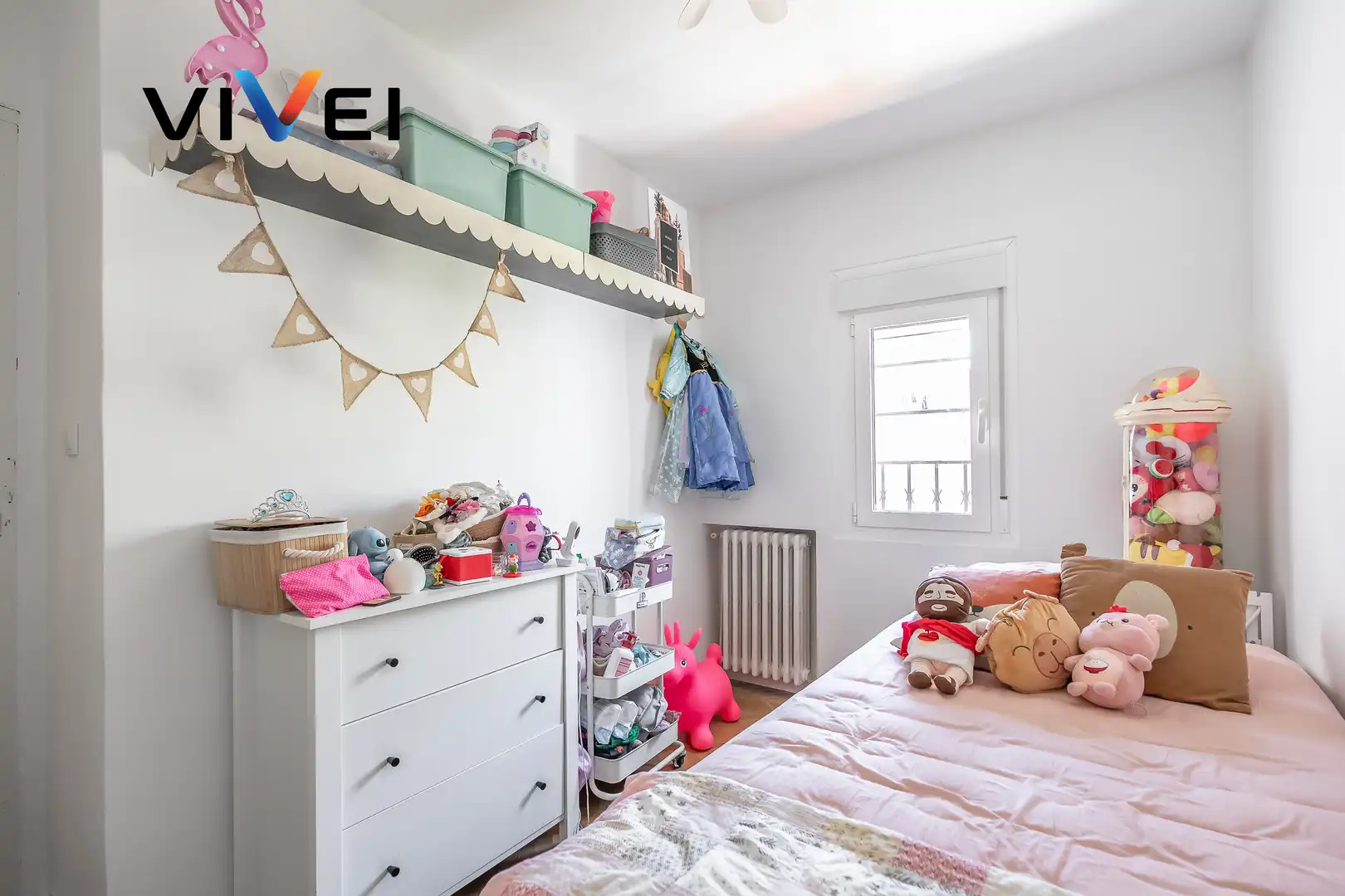 Bedroom of Flat for sale in Madrid  with Heating
