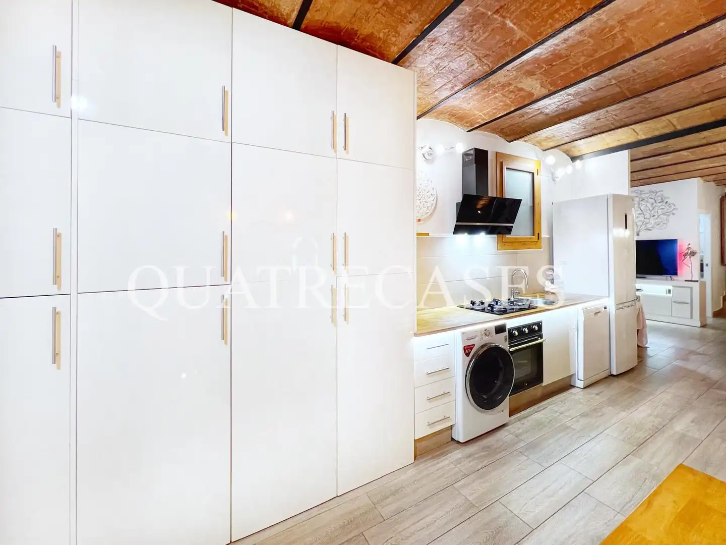 Cocina de Piso en venta en Barcelona con Aire acondicionado, Calefacción y Parquet