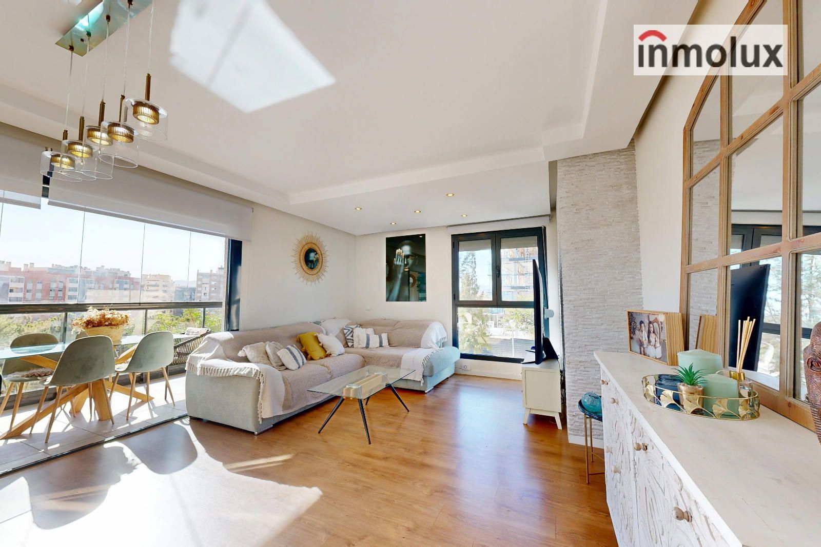 Living room of Flat for sale in Alicante / Alacant  with Air Conditioner, Heating and Terrace