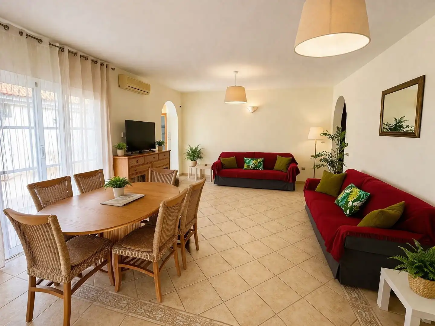 Sala de estar de Casa o chalet en venta en Antigua con Aire acondicionado, Calefacción y Jardín privado