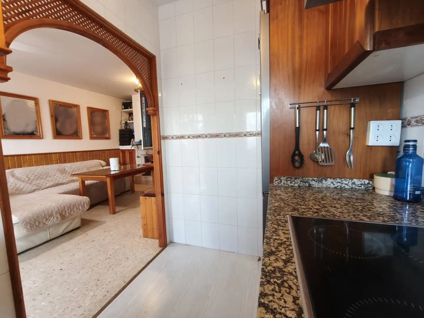Cocina de Casa adosada en venta en El Portil con Aire acondicionado y Piscina comunitaria
