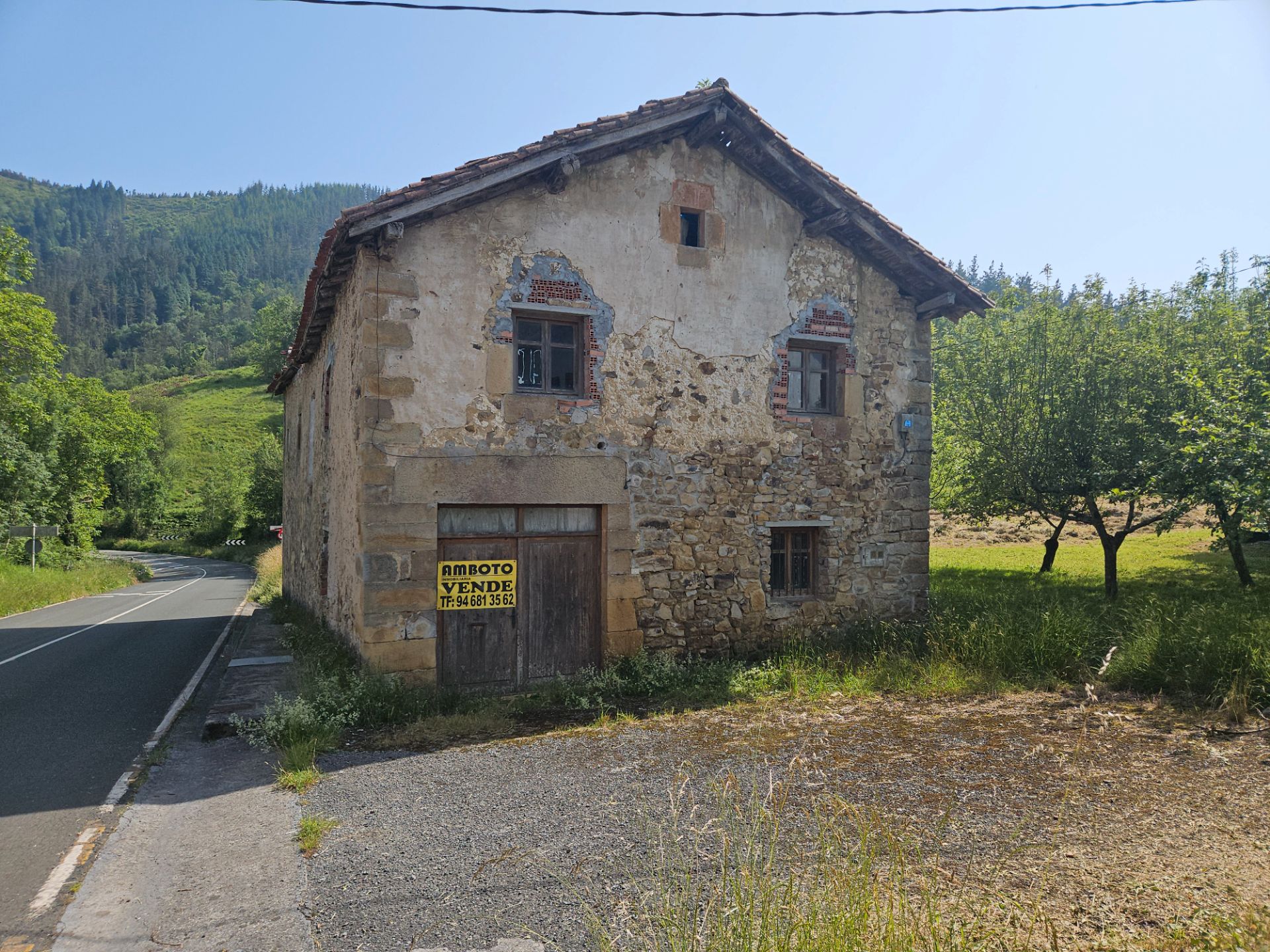 Exterior view of Country house for sale in Muxika