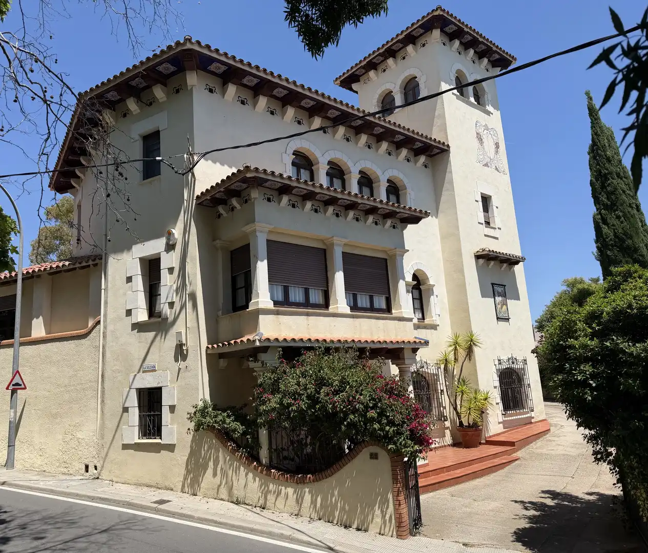 Vista exterior de Casa o xalet en venda en Riudoms amb Calefacció i Terrassa