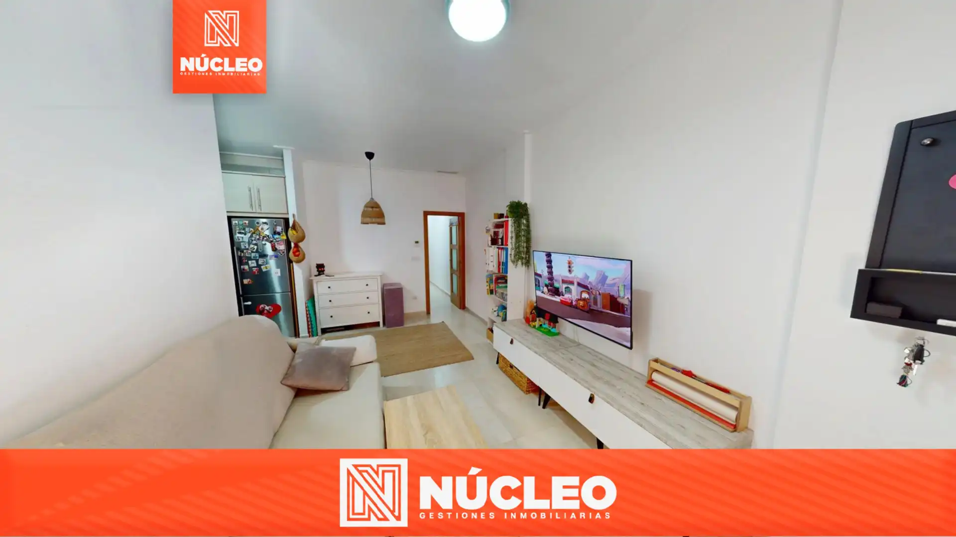 Sala de estar de Casa adosada en venta en Torrellano