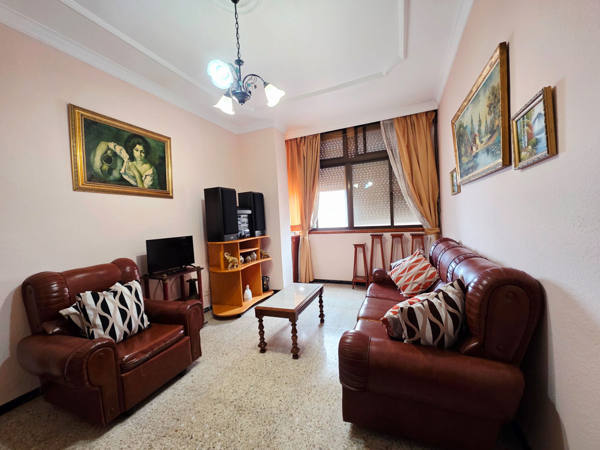 Sala de estar de Piso en venta en Las Palmas de Gran Canaria