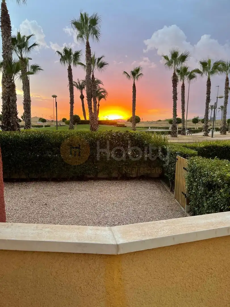 Planta baja en venta en Fuente Álamo de Murcia con Aire acondicionado, Calefacción y Jardín privado