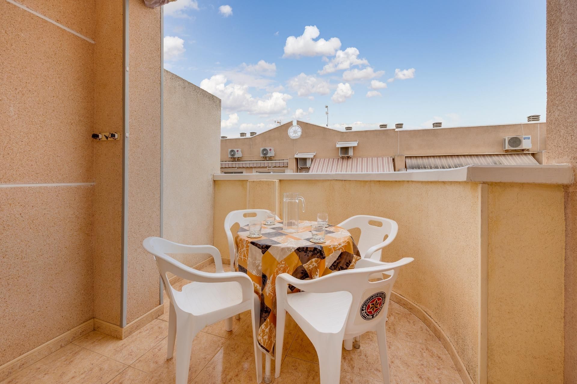 Terrace of Attic for sale in Torrevieja  with Air Conditioner and Terrace