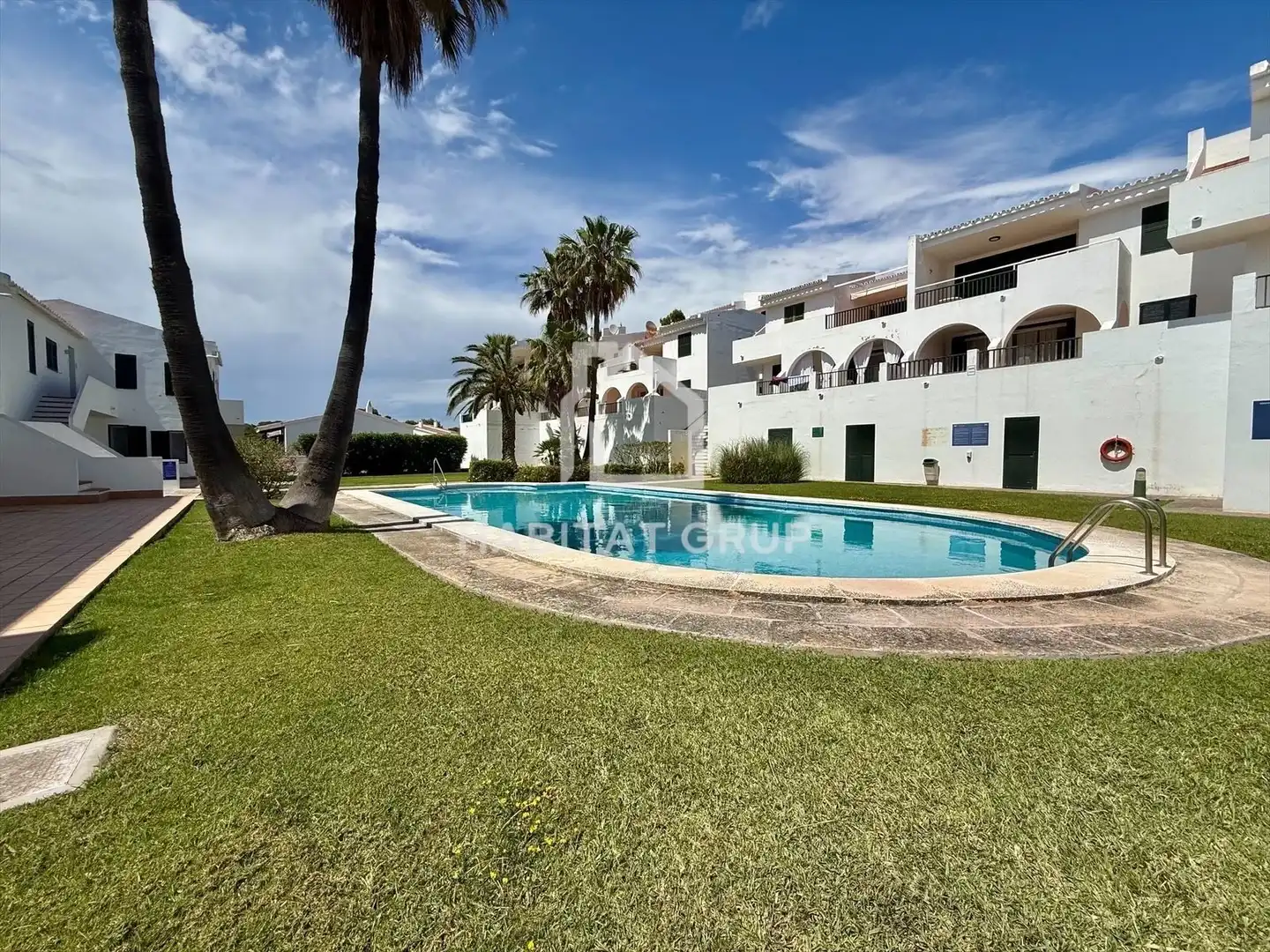 Exterior view of Flat for sale in Es Mercadal  with Heating, Terrace and Community pool