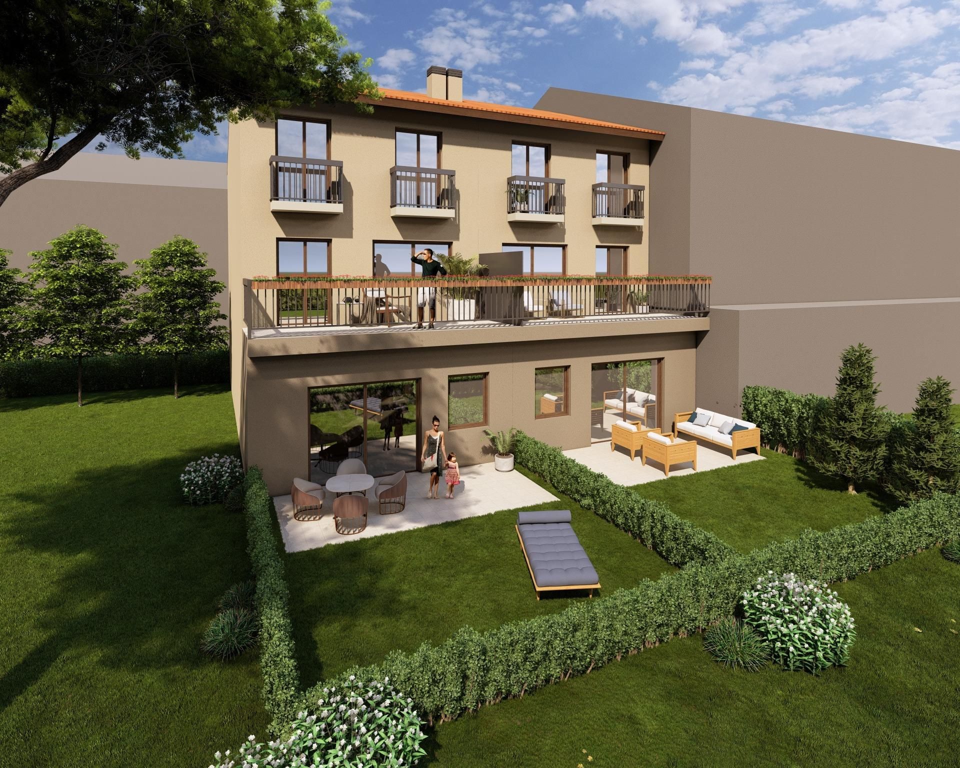 Terraza de Casa adosada en venta en Sant Pau de Segúries con Jardín privado, Terraza y Trastero