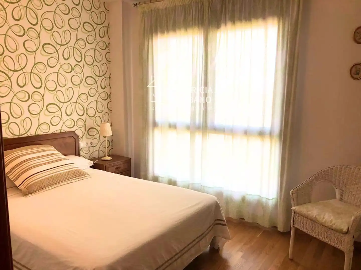 Schlafzimmer von Wohnungen zur Miete in Cambrils mit Klimaanlage, Heizung und Terrasse