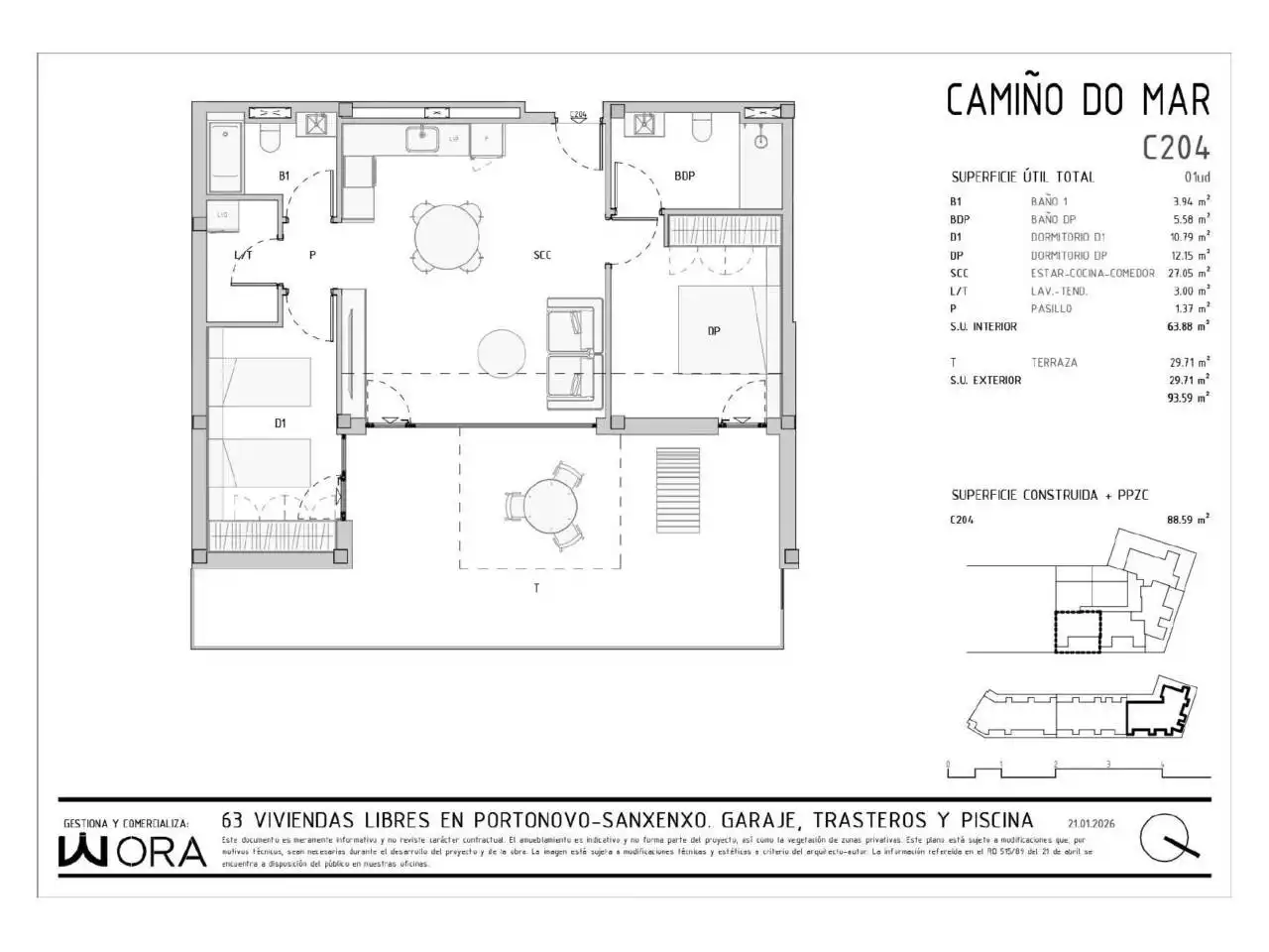Wohnung mit Terrasse zum Verkauf in Calle Río, imagen 13
