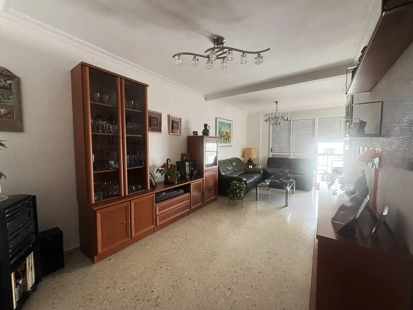 Living room of Flat for sale in Sevilla  with Air Conditioner, Heating and Terrace