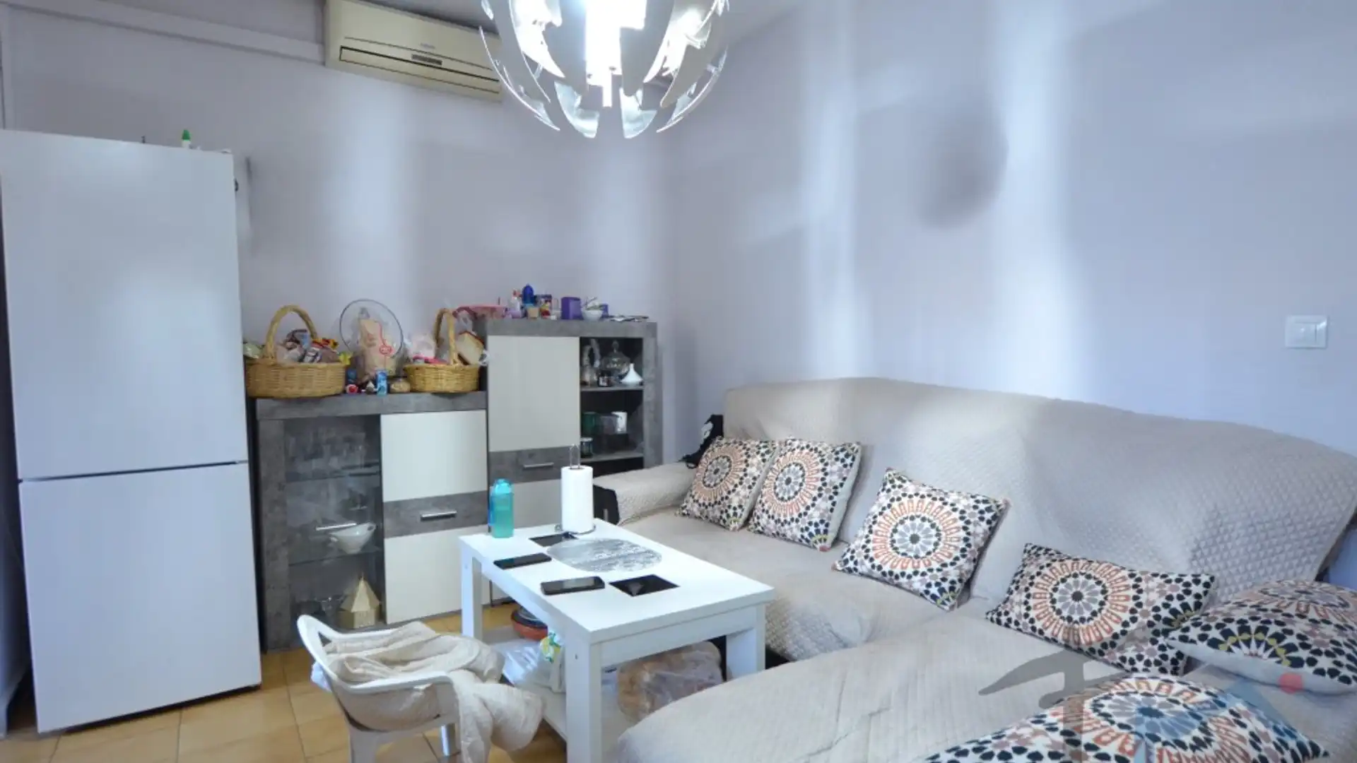 Sala d'estar de Casa adosada en venda en Piera