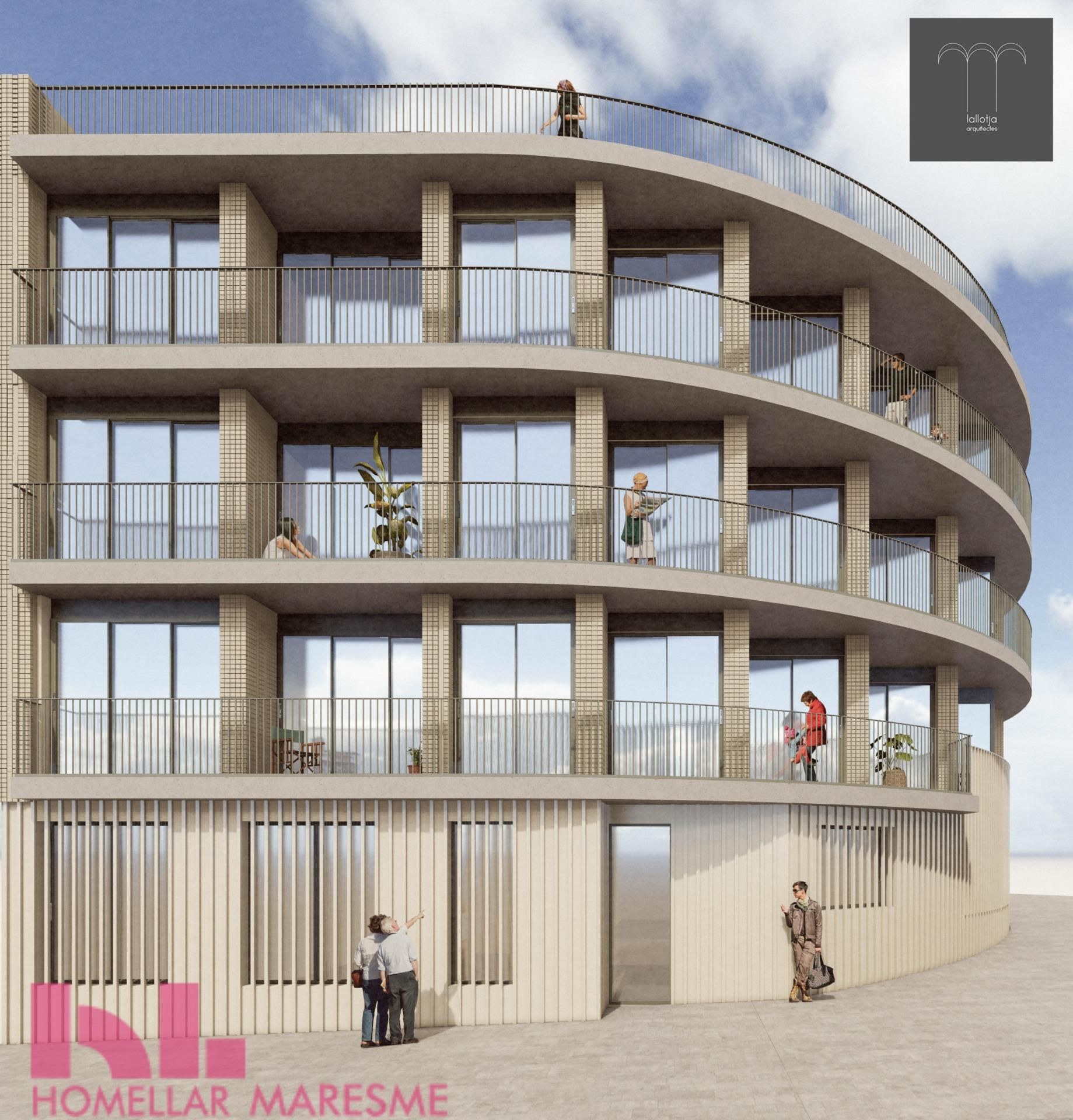 Exterior view of Flat for sale in Calella  with Air Conditioner, Heating and Terrace