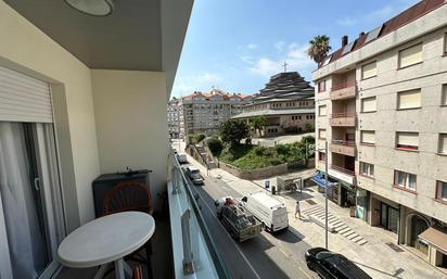 Exterior view of Flat for sale in Sanxenxo  with Heating, Terrace and Furnished