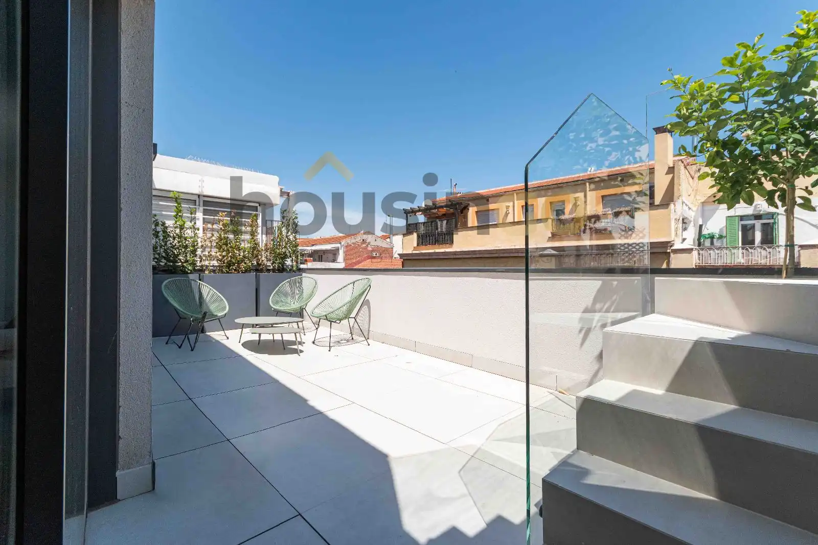 Terraza de Ático en venta en Madrid con Aire acondicionado, Calefacción y Parquet
