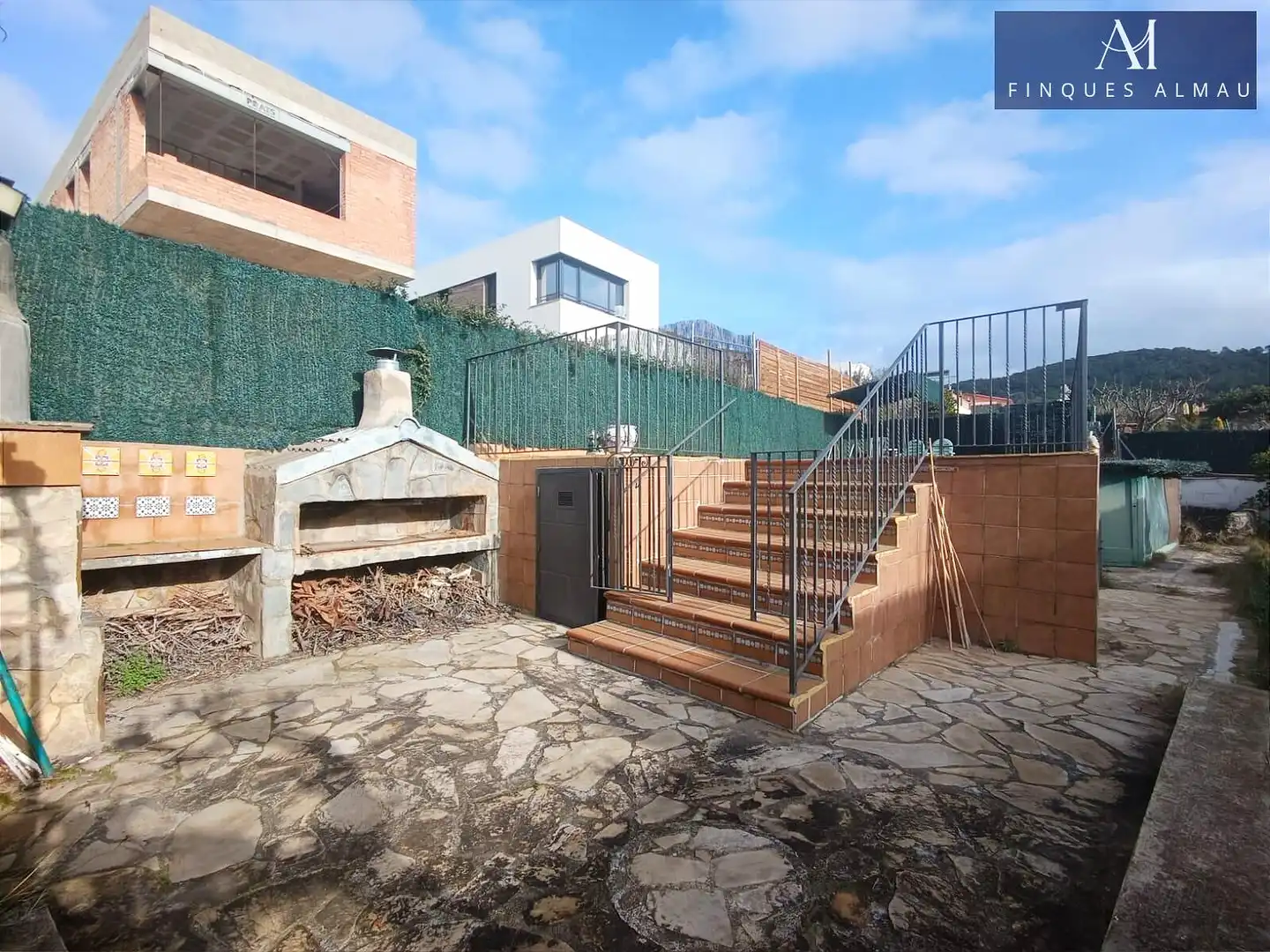 Terrassa de Casa o xalet en venda en Sant Pere de Ribes amb Calefacció, Jardí privat i Terrassa