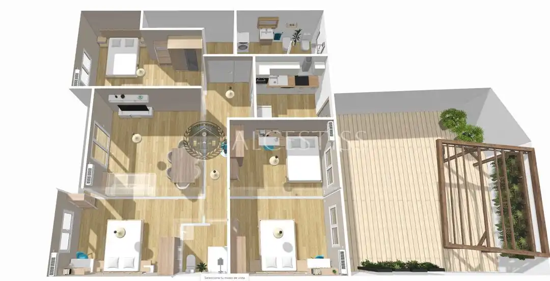 Piso de alquiler en Méntrida con Aire acondicionado, Calefacción y Terraza