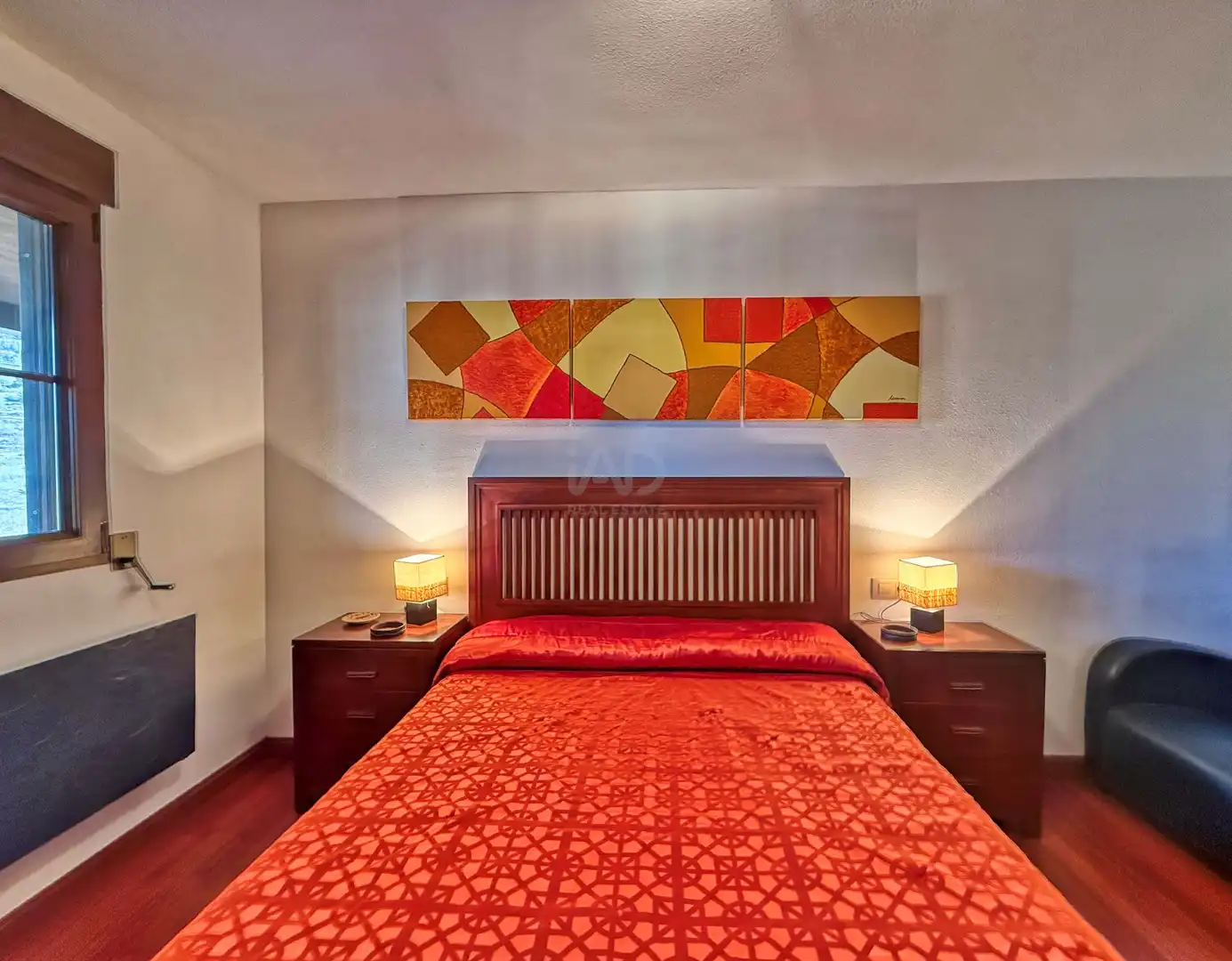 Bedroom of Flat for sale in Alcalá de la Selva  with Heating