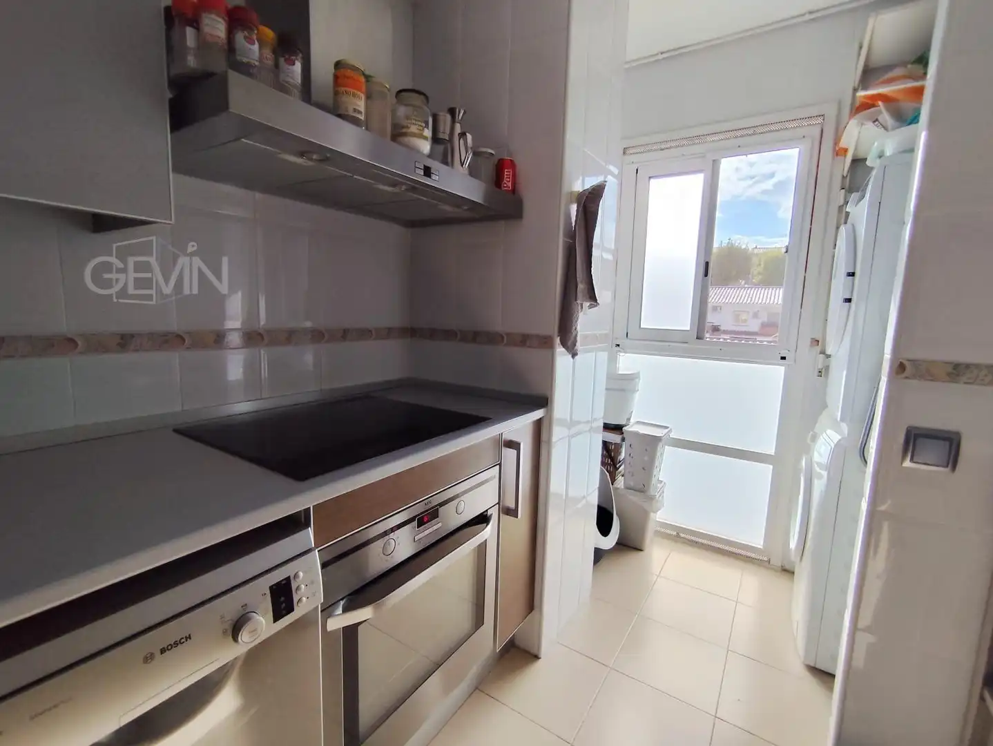 Cocina de Piso en venta en Santa Perpètua de Mogoda con Aire acondicionado, Trastero y Balcón