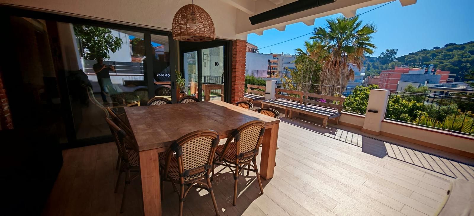 Terrace of House or chalet for sale in Lloret de Mar  with Air Conditioner, Heating and Private garden