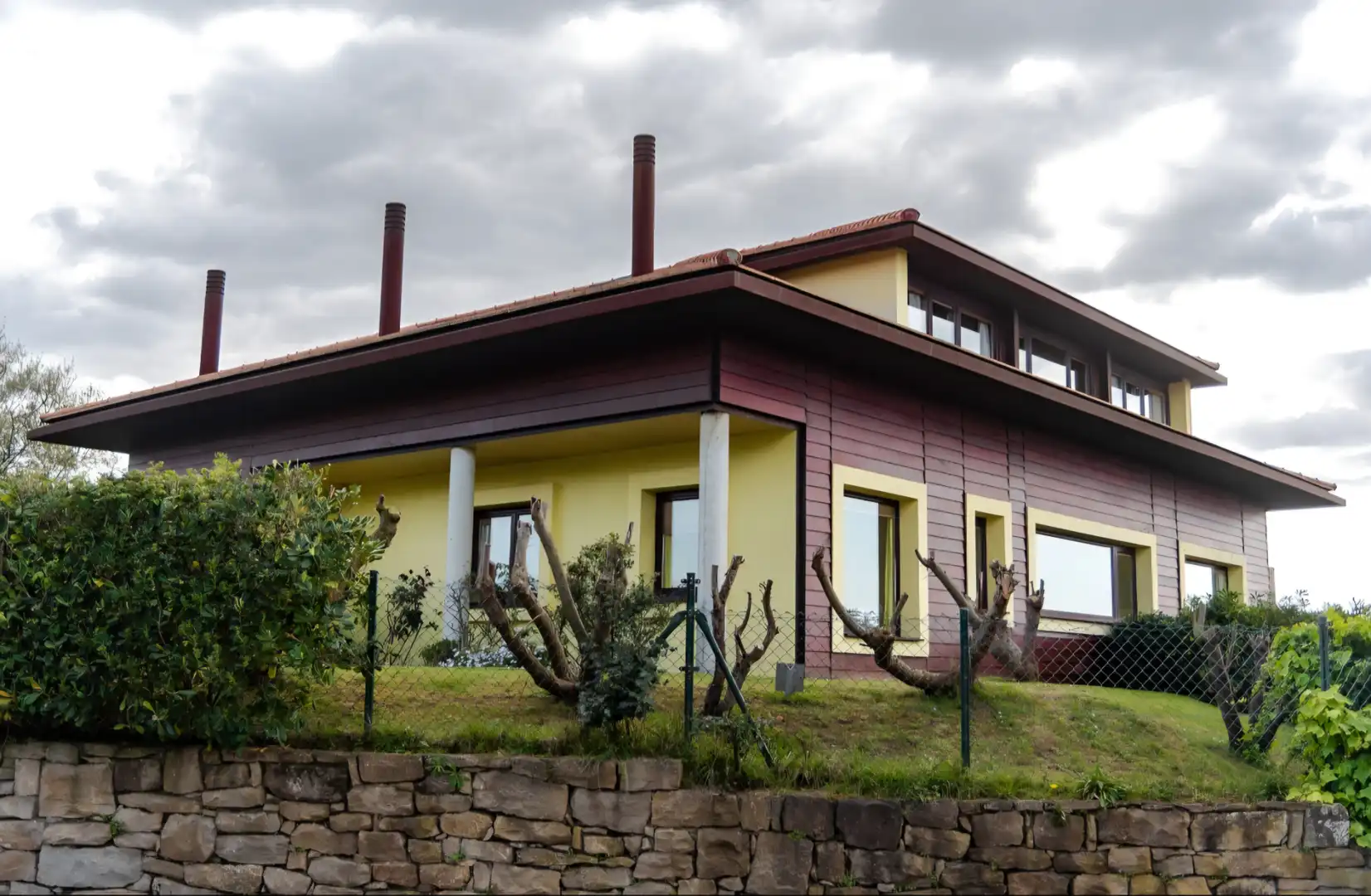 Vista exterior de Casa o chalet en venta en Ruiloba con Aire acondicionado, Calefacción y Jardín privado