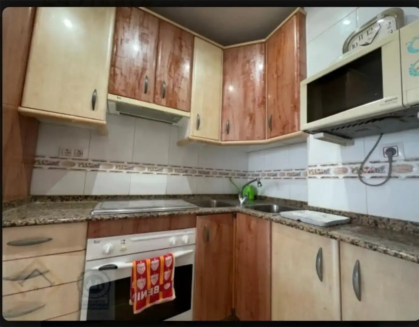 Kitchen of Flat for sale in Benidorm  with Air Conditioner and Balcony