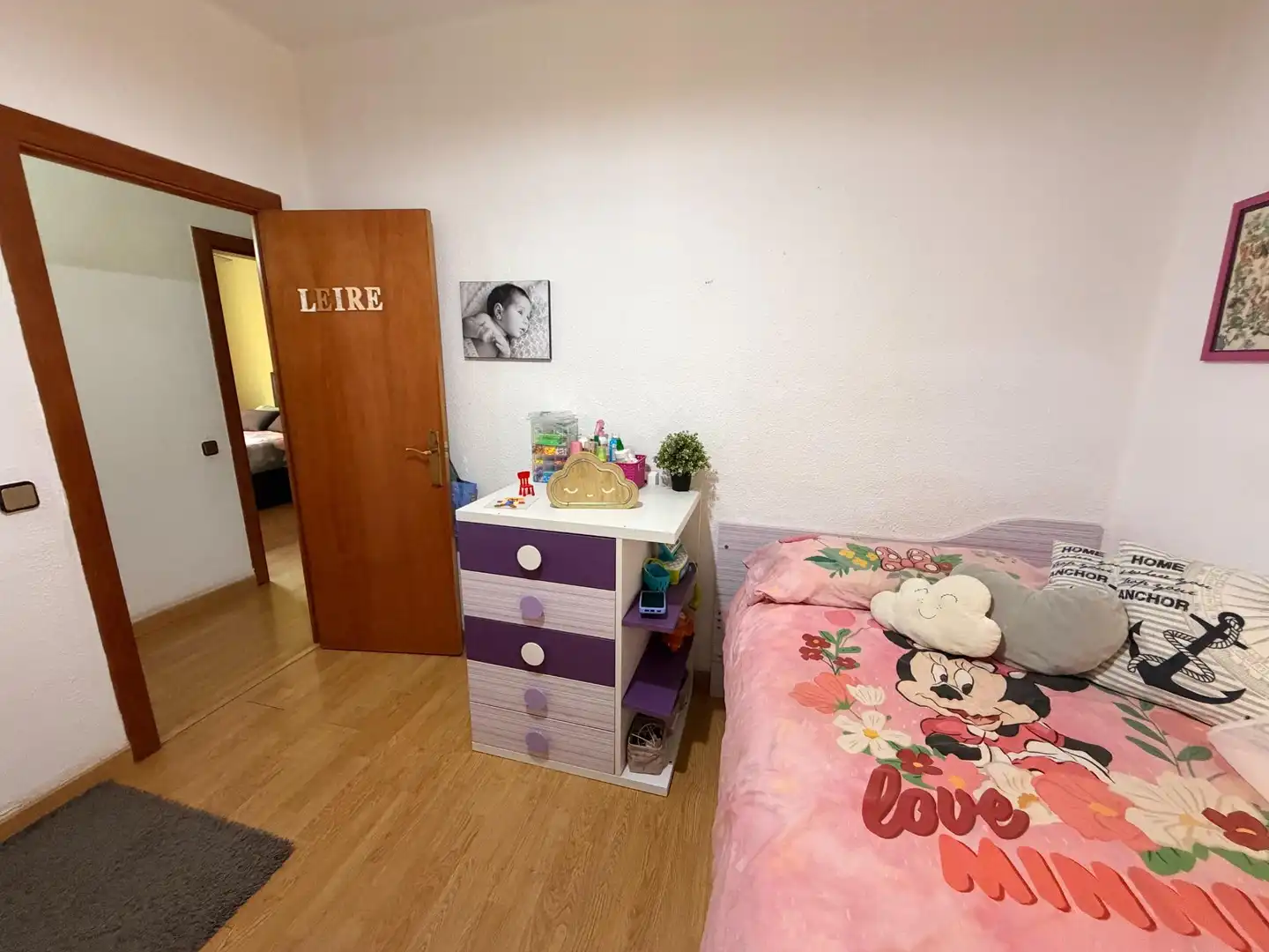 Bedroom of Flat for sale in Sabadell  with Air Conditioner and Parquet flooring