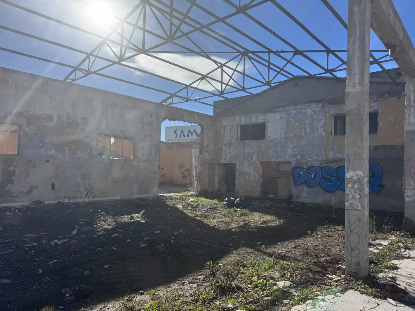 Exterior view of Industrial land for sale in Málaga