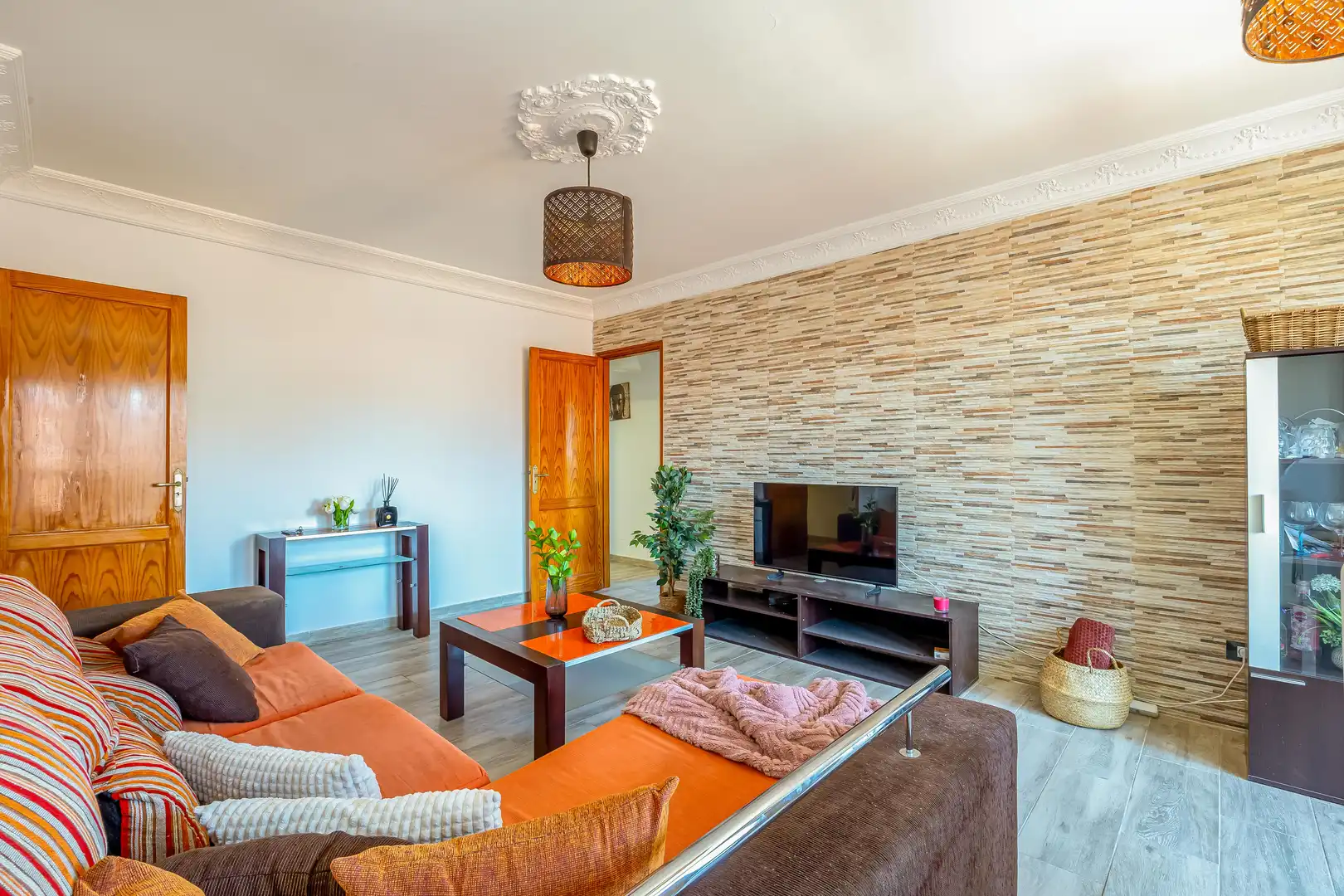 Sala de estar de Piso en venta en Santa Lucía de Tirajana con Amueblado