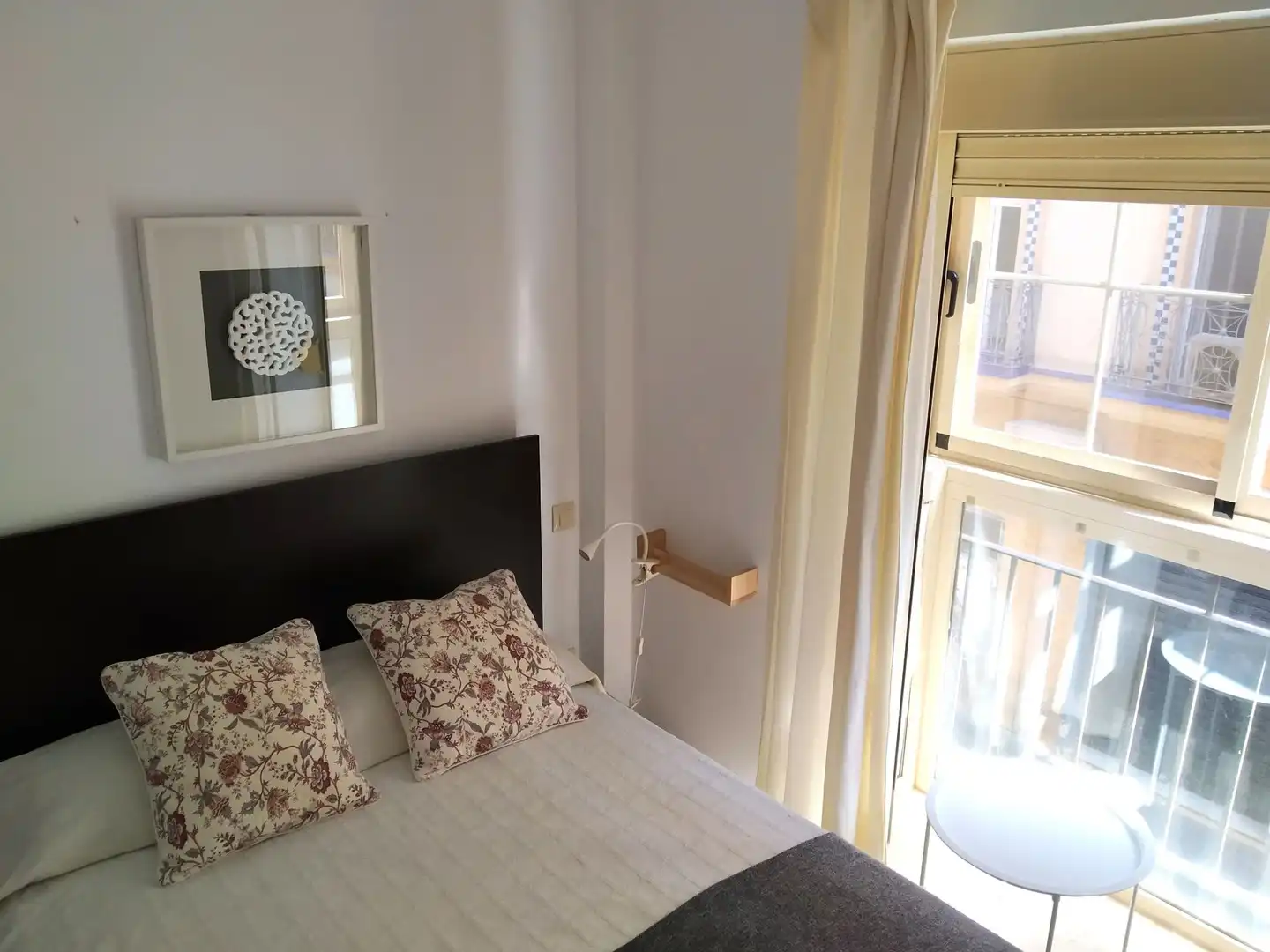 Schlafzimmer von Wohnung zur Miete in Málaga mit Klimaanlage und Möbliert